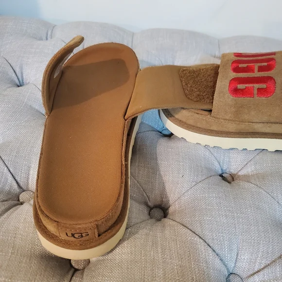 UGG Womens Laton Slide, Chestnut (Size: 8 - NEW) - Picture 12 of 12